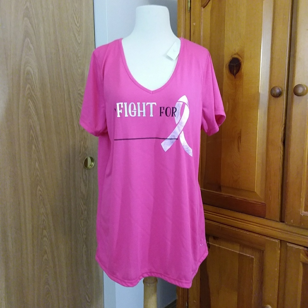 NWT Lane Bryant Tee Shirt Fuchsia Pink Plus Sizes